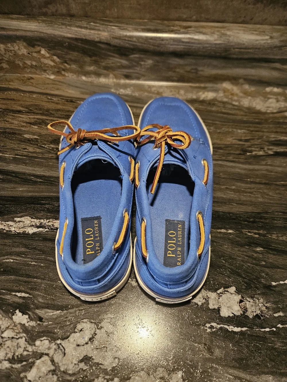 Polo Ralph Lauren Canvas Boat Shoes Deck Loafers